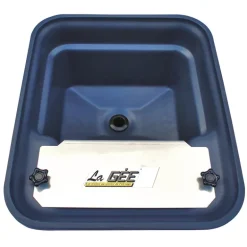 Abreuvoir Polybac 30 M simple avec rebord à cordon et support de fixation