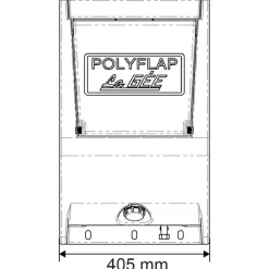 Abreuvoir POLYFLAP Double