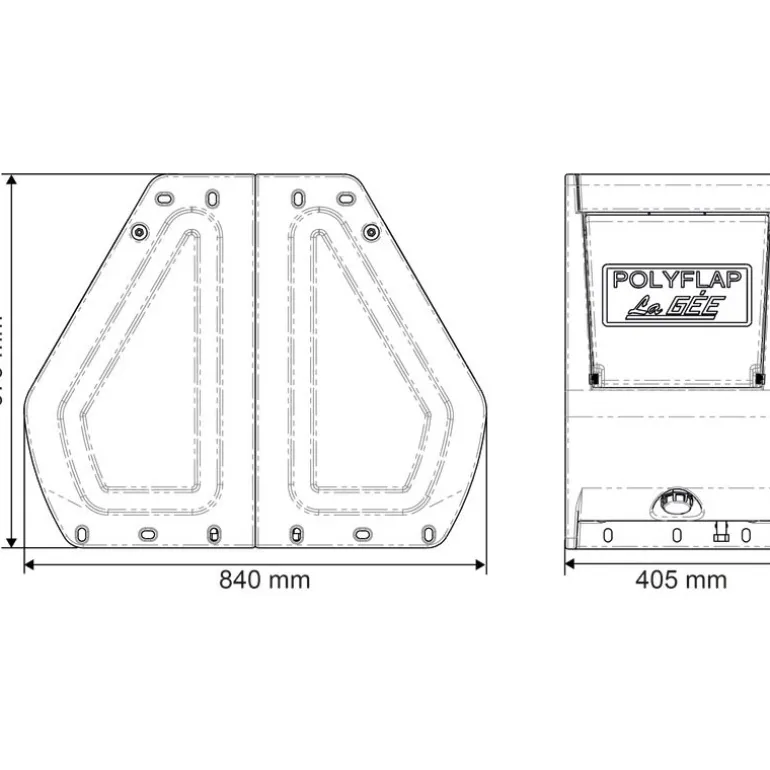 Abreuvoir POLYFLAP Double