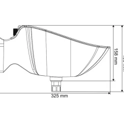 Abreuvoir POLYFLEX à palette horizontale