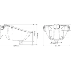 Abreuvoir POLYSELF PF2 à palette horizontale