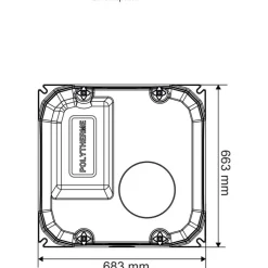 Abreuvoir POLYTHERME 1 coupelle