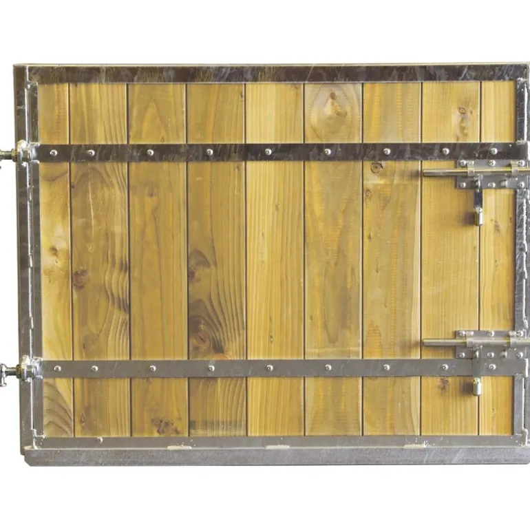 Battant haut de porte de box modèle PRO - Tirant gauche