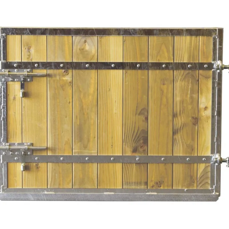 Battant haut de porte de box modèle PRO - Tirant droit