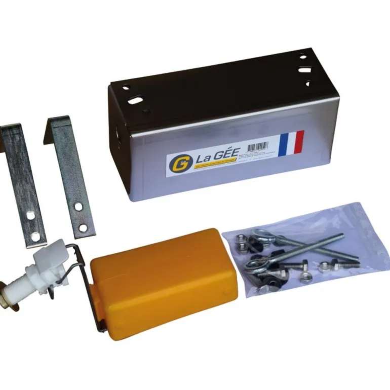 Coffre inox non déporté avec robinet flotteur pression du réseau