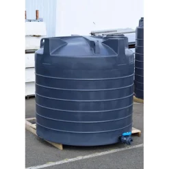 Cuve de stockage aérienne verticale 5000 l. ø 1,95 m