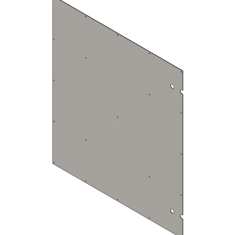 Doublage intérieur battant bas pour porte de box 2 battants