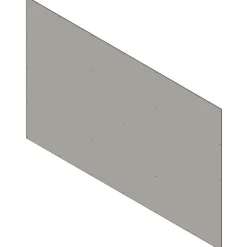 Doublage intérieur de façade de box Long. 3,5 m