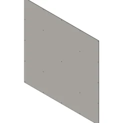 Doublage intérieur pour porte de box un battant