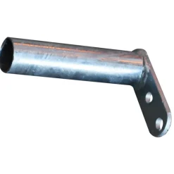 Embout à platine pour panneau libre-service