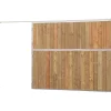 Façade de box pleine bois - Larg. 2,5 m (sans porte)
