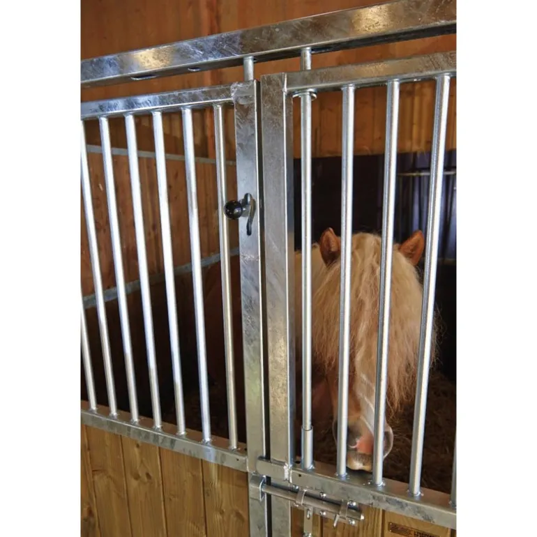 Façade ouvrante pleine bois 3 m avec porte battante