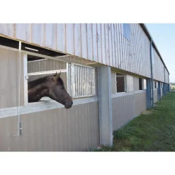 Fermeture en polycarbonate pour fenêtre ouvrante
