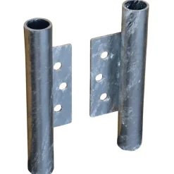 Grille barreaudée pour porte battante