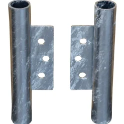 Grille barreaudée pour porte battante