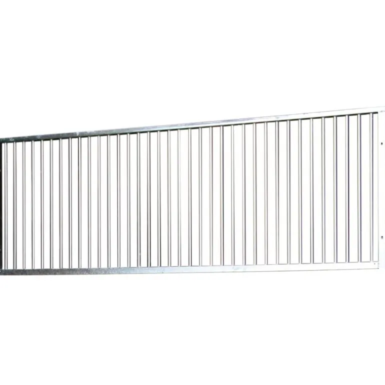 Grille de séparation de box 4 m pour soubassement à maçonner