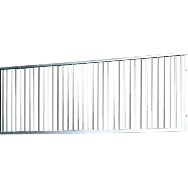 Grille de séparation de box 3 m pour soubassement à maçonner