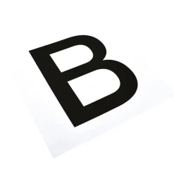 Jeu d'autocollants pour plaques ou panneaux de dressage