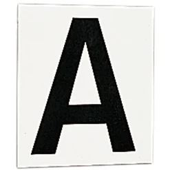 Jeu d'autocollants pour plaques ou panneaux de dressage