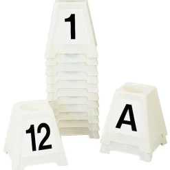 Jeu de plots avec autocollants pour parcours d'obstacles