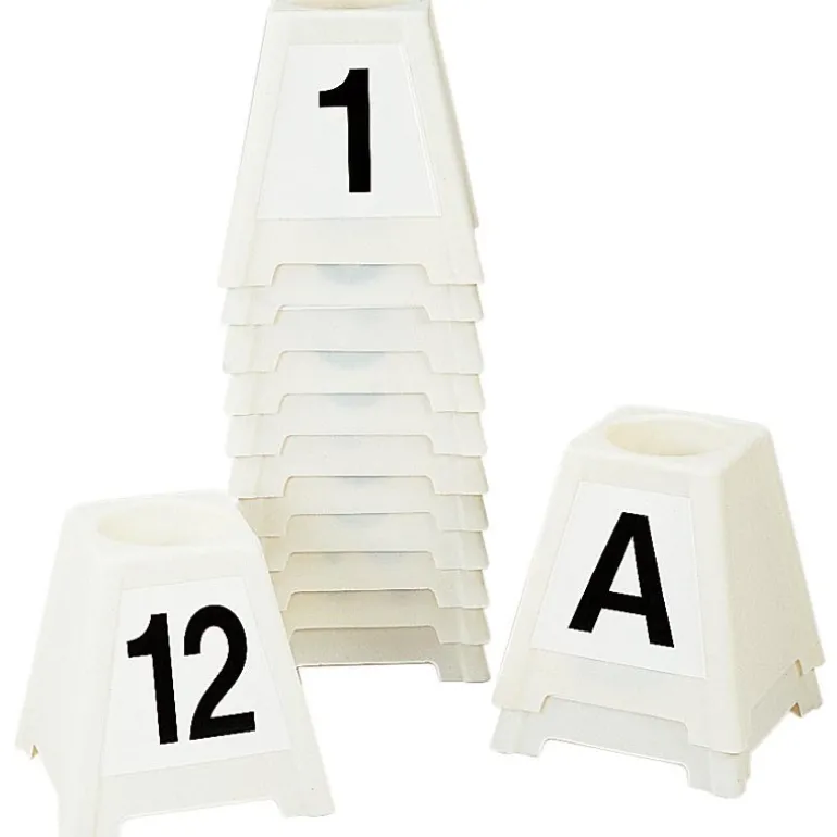 Jeu de plots avec autocollants pour parcours d'obstacles