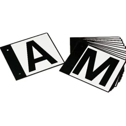 Jeu lettres de dressage sur plaque