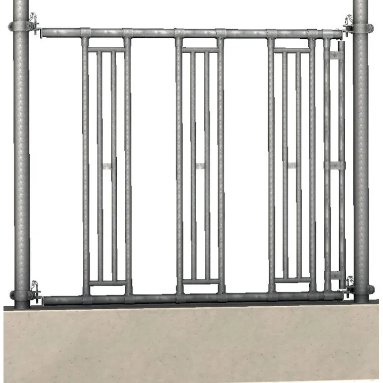 Kit passage de tête à encolure réglable pour panneau libre-service