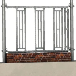 Kit passage de tête à encolure réglable pour panneau libre-service