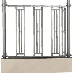 Kit passage de tête à encolure réglable pour panneau libre-service