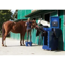 Malle de concours verticale chevaux de selle