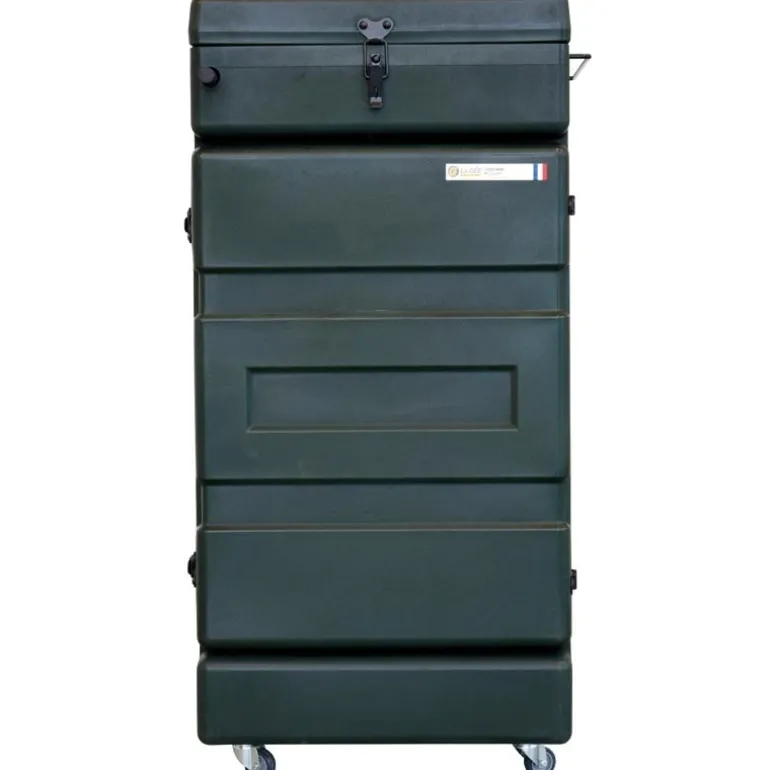 Malle de concours verticale chevaux de selle