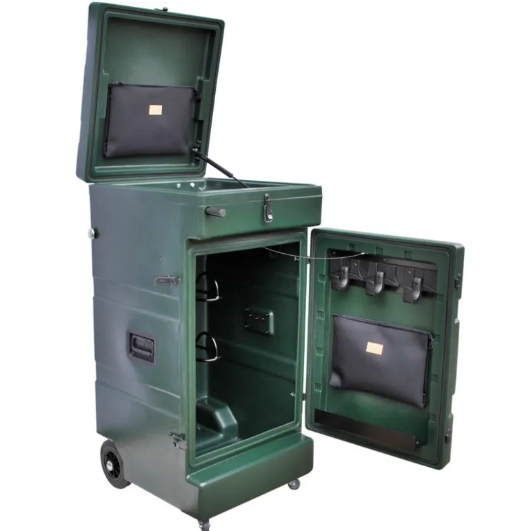 Malle de concours verticale chevaux de selle