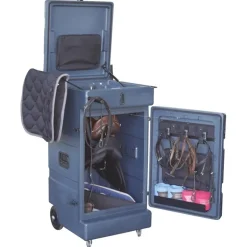 Malle de concours verticale chevaux de selle