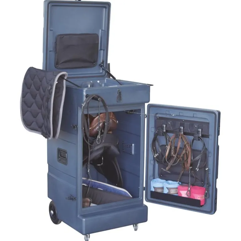 Malle de concours verticale chevaux de selle