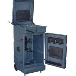 Malle de concours verticale chevaux de selle