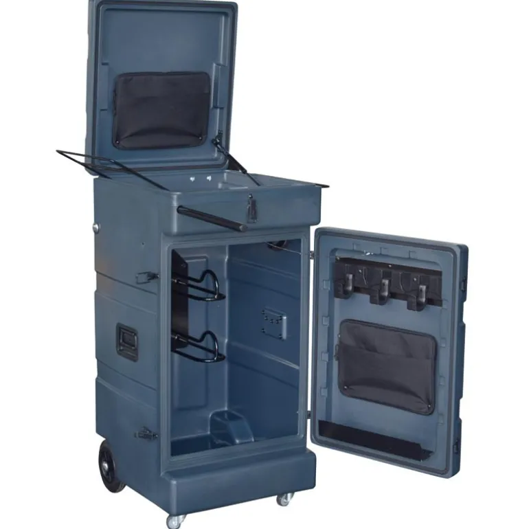 Malle de concours verticale chevaux de selle