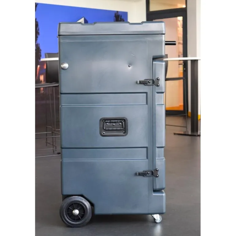 Malle de concours verticale chevaux de selle