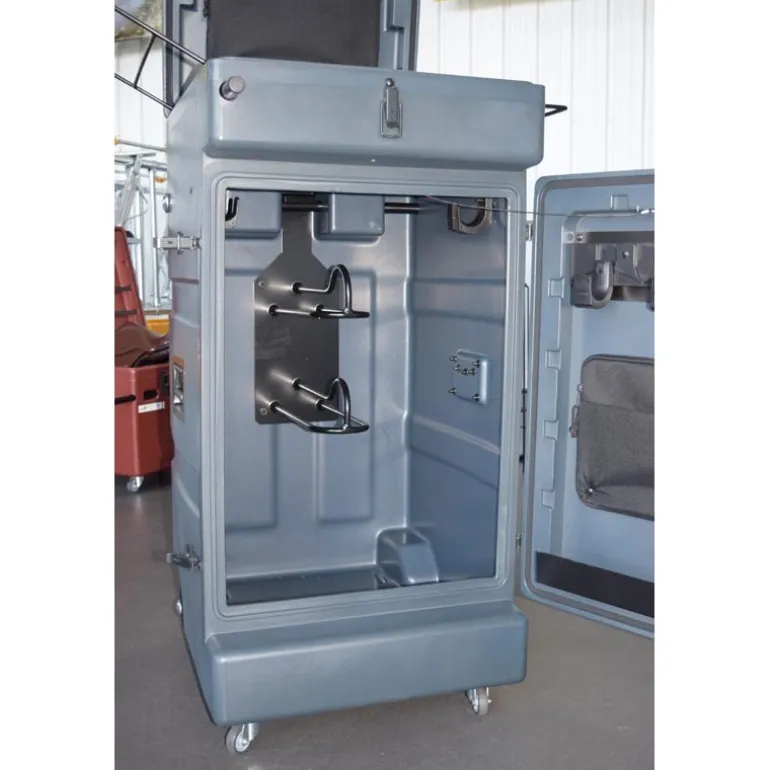 Malle de concours verticale chevaux de selle