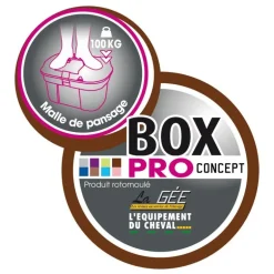 Malle de pansage BOX PRO XXL