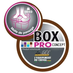 Malle de pansage BOX PRO XXL