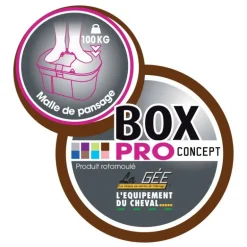 Malle de pansage BOX PRO XL
