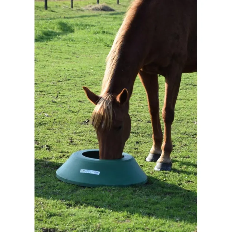 Mangeoire de prairie circulaire à lester