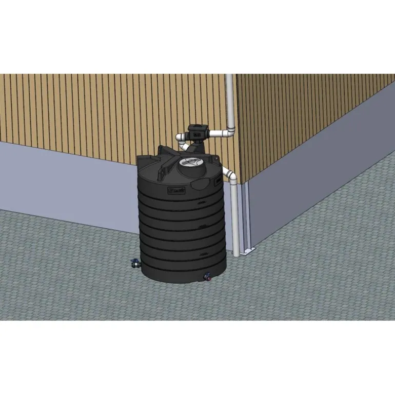 MAXI Filtre La Gée pour récupération eau de gouttière pour cuve à eau de stockage