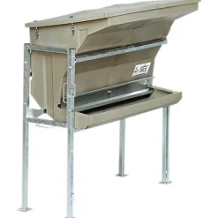 Nourrisseur à poulains avec réserve