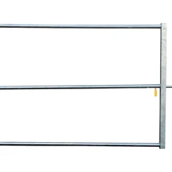 Panneau avant amovible avec verrou automatique pour barrière de stabulation