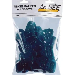 Pince rapide avec 2 ergots