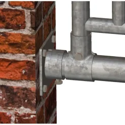 Platine murale pour panneau libre-service