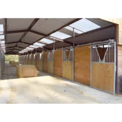 Porte coulissante col de cygne