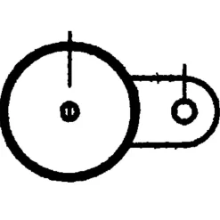 Poteau 1 direction pour barrière