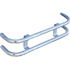 Protection d'attelage pour râtelier métallique